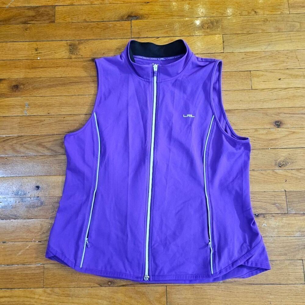 Lauren Ralph Lauren Purple Active Vest Womens XL